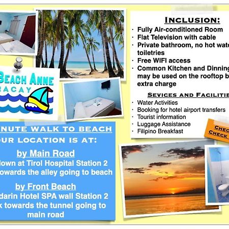 The Beach Anne Boracay Balabag  Buitenkant foto